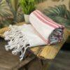 Organic Cotton Bath Towels | Premium Turkish Towels || The Bengal Stripe - Combo Pack of 3