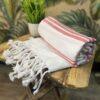 Organic Cotton Bath Towels | Premium Turkish Towels || The Bengal Stripe - Combo Pack of 3
