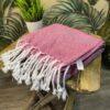 Organic Cotton Bath Towels | Premium Turkish Towels || The Bengal Stripe - Combo Pack of 3