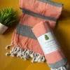 Premium Pack of 5 (13) Organic Cotton Bath Towels | with AIRDROP Technology || Super Saver Pack of 30 Bath Towels |