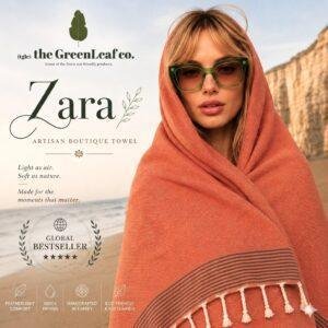 Zara™ | Artisan Boutique Towel Mac Orange | with AIRDROP Tech™