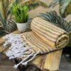 Organic Cotton Bath Towels | Premium Turkish Towels || The Bengal Stripe - Combo Pack of 3