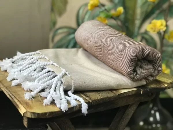 Organic Cotton Bath Towels | Premium Turkish Towels || Bird Rock Premium Collection Family Pack of 5 – ‘The Fantastic 5’
