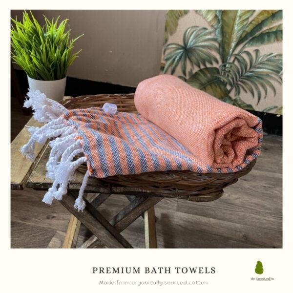 Premium Bath Towels (45) “MYRA” – Luxe Pack of 5 | AIRDROP Tech™ | Global Bestseller