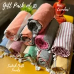 The Greenleaf co. Ultra Premium Bath Towels | Family Gift Pack of 10 Turkish Bath Towels - ''Fantastic Ten''