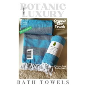 Aqua Blossom | Premium Organic Towel with AIRDROP Tech™