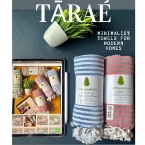 TĀRAÉ - 2-Piece Luxe Set | AIRDROP Towels | Bird Rock Collection