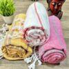 Organic Cotton Bath Towels | Premium Turkish Towels || The Bengal Stripe - Combo Pack of 3