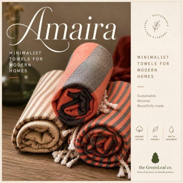 ”AMAIRA” – 3 Piece Luxe Set | AIRDROP Towels