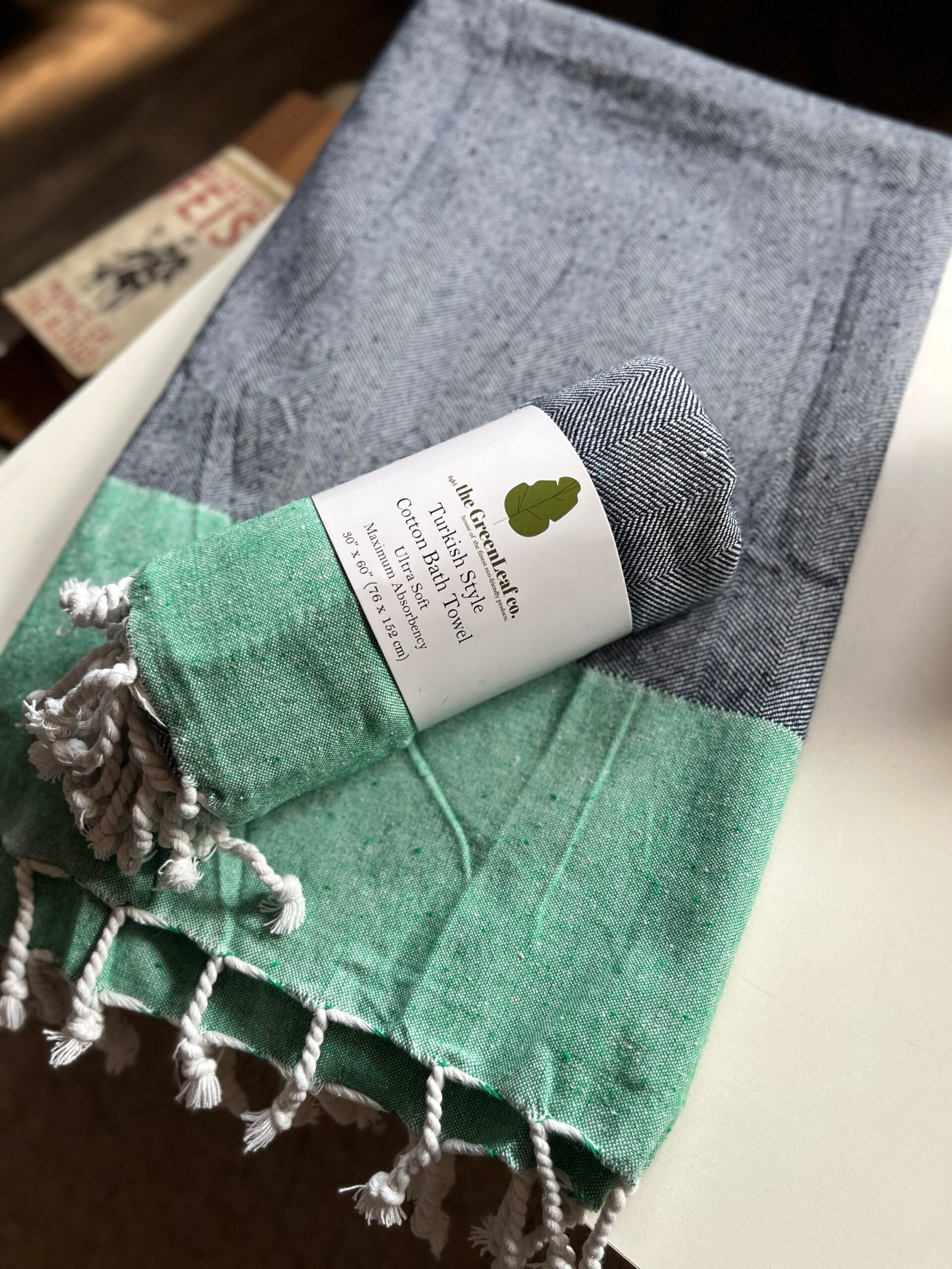 San Jose blue | Premium Organic Towel with AIRDROP Tech™ - Image 5
