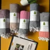 Organic Cotton Bath Towels | Premium Turkish Towels || Bird Rock Premium Collection Family Pack of 5 – ‘The Fantastic 5’
