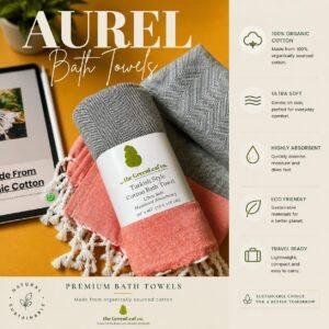 Pebble Grey | Premium Organic Towel with AIRDROP Tech™