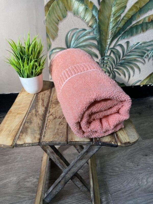 Super Soft 100 % Cotton Bath Towels - Crayola Magenta