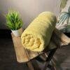 Super Soft 100 % Cotton Bath Towels - Lemon Yellow
