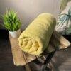 Super Soft 100 % Cotton Bath Towels - Lemon Yellow