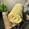 Super Soft 100 % Cotton Bath Towels - Lemon Yellow