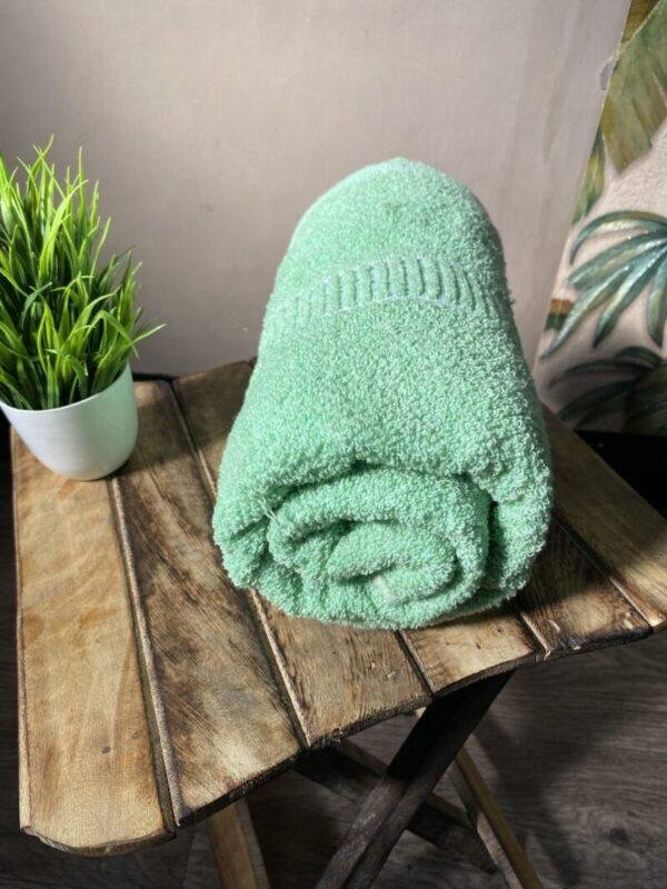 Super Soft 100 % Cotton Bath Towels – Olive Green