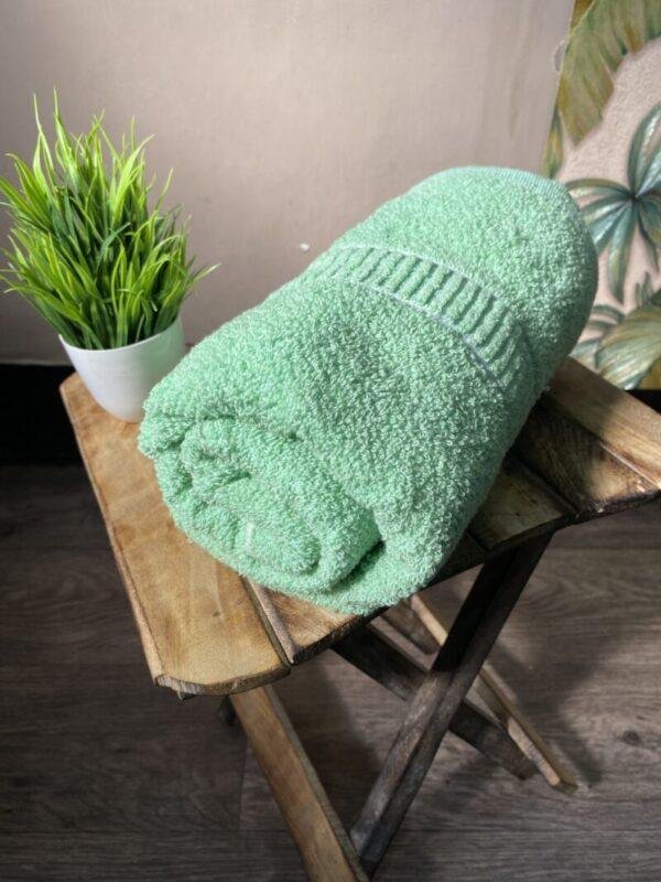 Super Soft 100 % Cotton Bath Towels – Olive Green