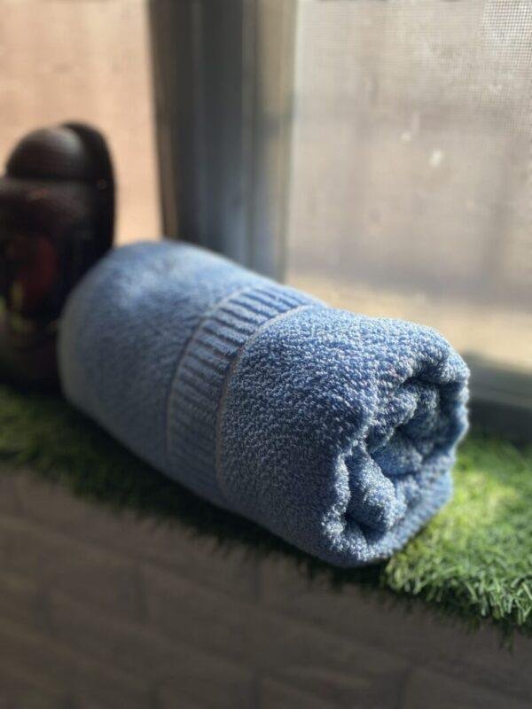 Super Soft 100 % Cotton Bath Towels - Midnight Blue