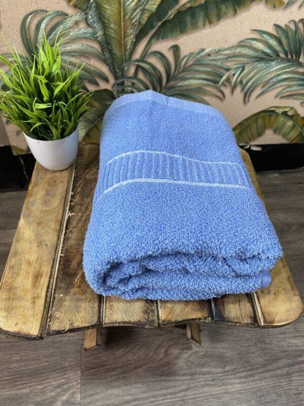 Super Soft 100 % Cotton Bath Towels - Midnight Blue