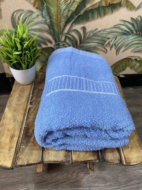 Super Soft 100 % Cotton Bath Towels - Midnight Blue
