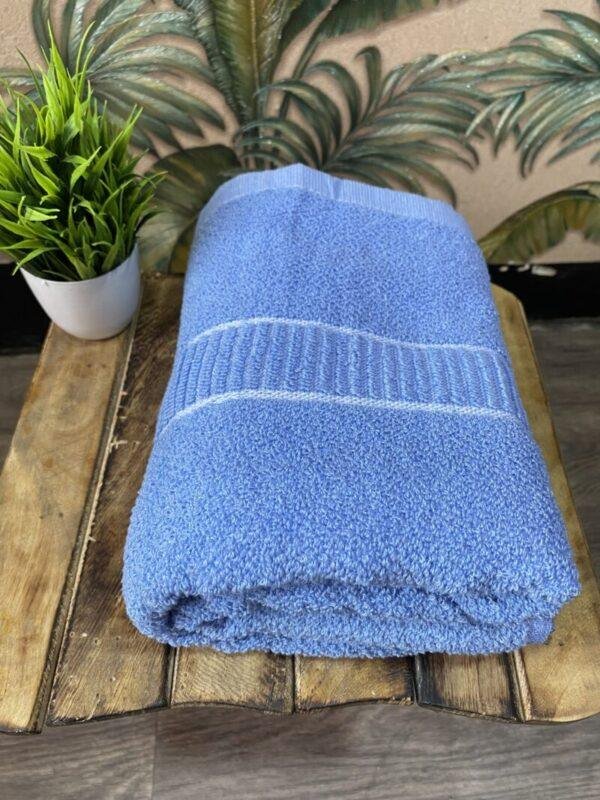 Super Soft 100 % Cotton Bath Towels - Midnight Blue
