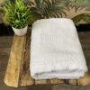 Super Soft 100 % Cotton Bath Towels - Milky White