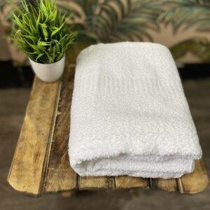 Super Soft 100 % Cotton Bath Towels - Milky White