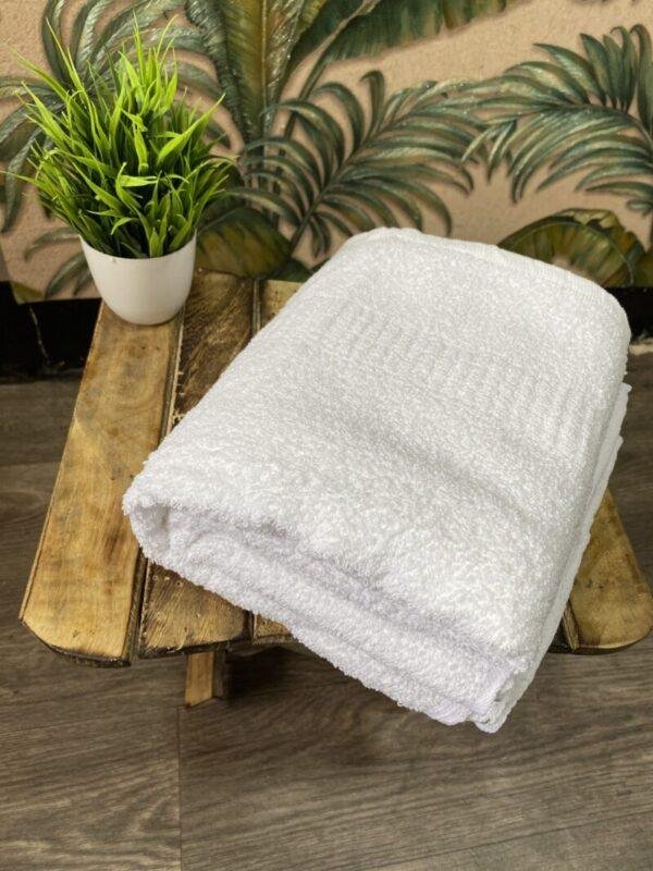 Super Soft 100 % Cotton Bath Towels - Milky White