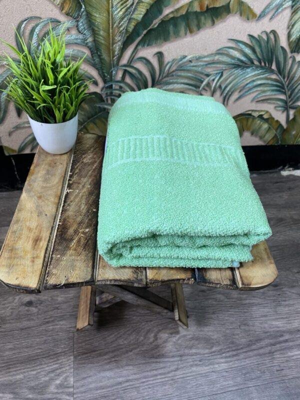 Super Soft 100 % Cotton Bath Towels – Olive Green