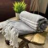 Organic Cotton Bath Towel | Turkish Towels | Ultra Soft | Pristine Classic Collection – 'Classic GREY'