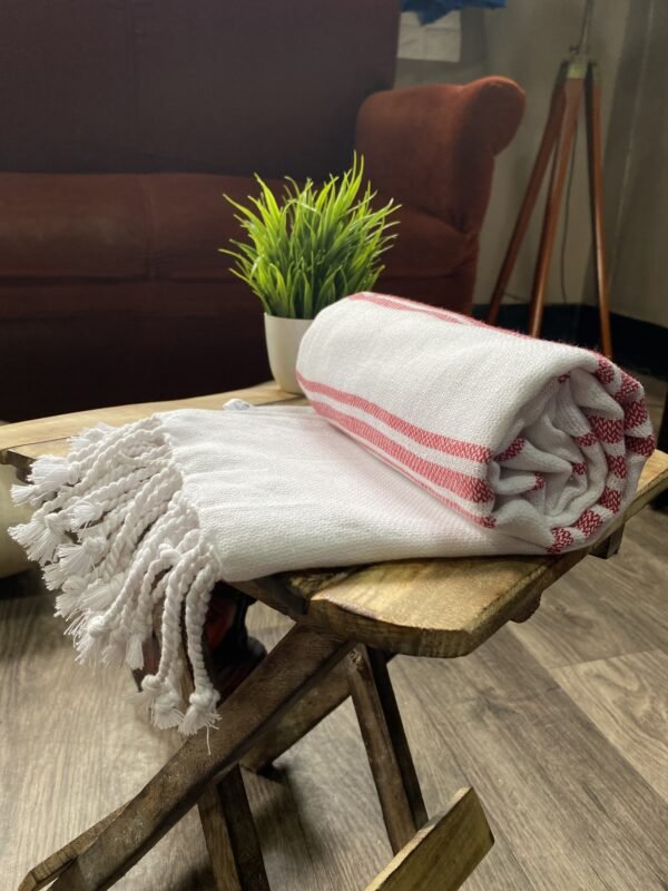 Super Saver Pack of '15'  Towels | Organic Cotton Bath Towels | Premium Turkish Towels | Ultra Soft | with AIRDROP Technology | Stripe Goodness Collection Family Pack of 15 Towels | Super Saver Combo | - '' Fantastic 15 '' - Image 4