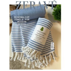 Ocean Blue | Premium Organic Towel with AIRDROP Tech™