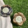 Organic Soap Bar  - 'Milk Charcoal + Lavender Green Tea' Bath Soap ( Pack of 2 ) 100% Vegan