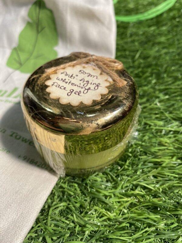 Organic & Natural - Anti-Ageing Whitening Face Gel 50gm l The most Effective all-in-one gelㅣMoisturizer detoxifying impurities and filling up hydrationㅣNot Tested On Animalsㅣ