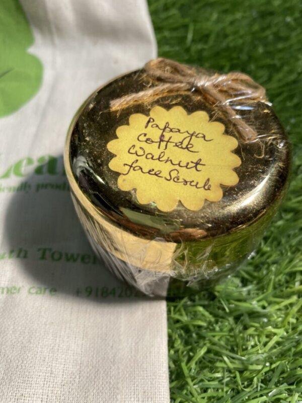 IMG-2939 | Natural & Organic | Papaya Coffee Walnut Face Scrub - 50 gm pack