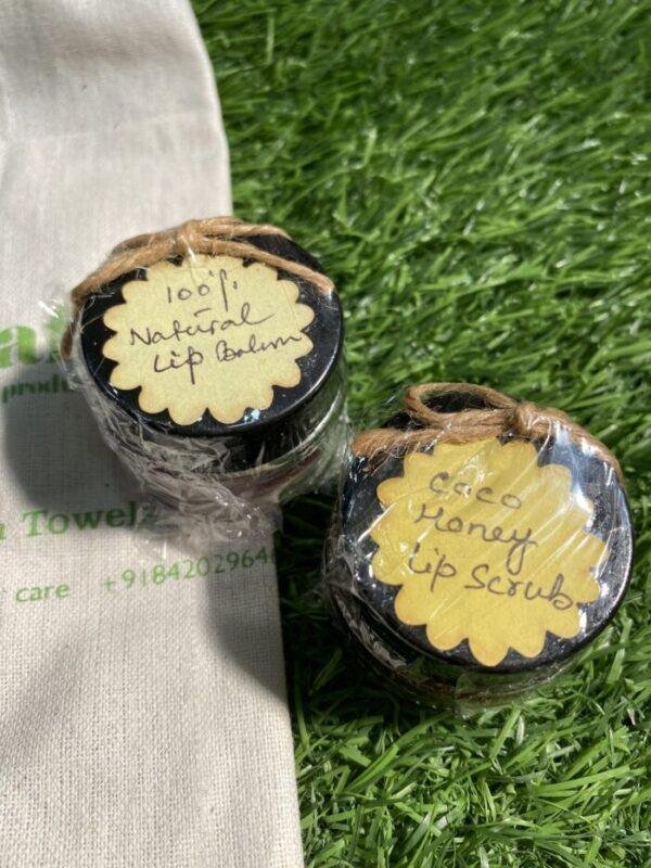 IMG-2966 100% Natural Lip Balm + Coco Honey Lip Scrub | Organic & Homemade with love - 10 gm each