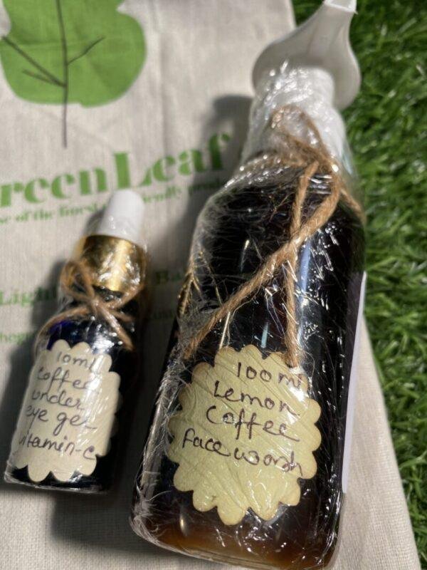 IMG-2974 |100% Pure Lemon Coffee Facewash + Coffee Under-Eye Gel with vitamin-c | 100 ml each