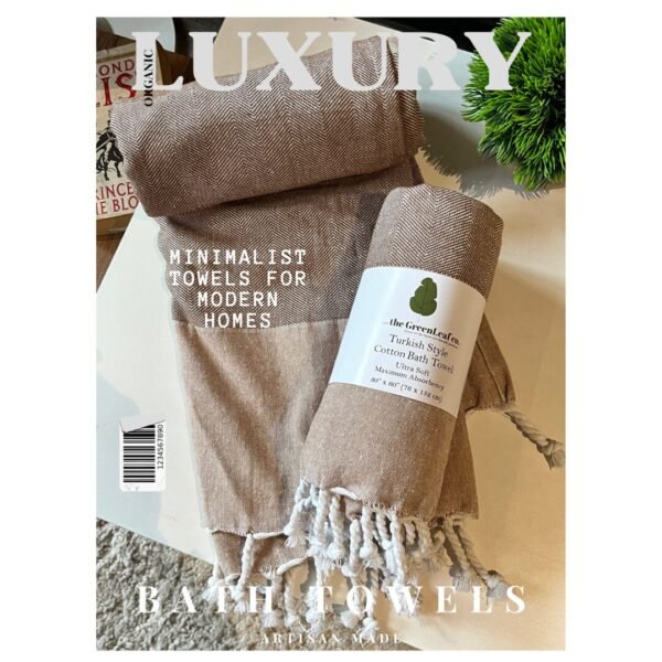 Organic Cotton Bath Towels | Premium Turkish Towels || Bird Rock Premium Collection Family Pack of 5 – ‘The Fantastic 5’