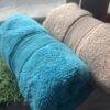 Ultra Premium | Ultra Soft | Egyptian Cotton Hand/Face Towels with zero twist | ”Blue Crushers” – Pack of 2