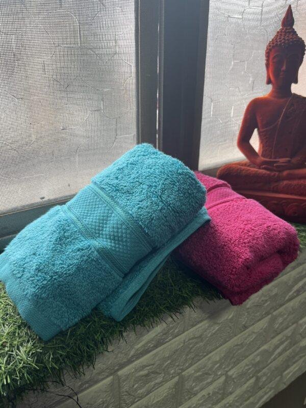 IMG_2808 Ultra Premium | Ultra Soft | Egyptian Cotton Hand/Face Towels with zero twist | ”Glistening Lancers” – Pack of 2