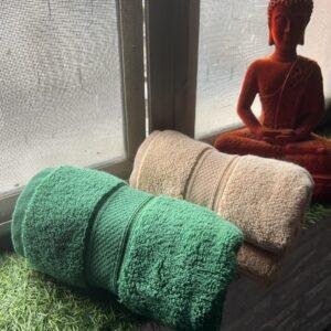 Ultra Premium | Ultra Soft | Egyptian Cotton Hand/Face Towels with zero twist | ”Marvellous Monarchs” – Pack of 2