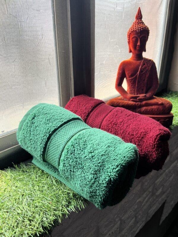 Ultra Premium | Ultra Soft | Egyptian Cotton Hand/Face Towels with zero twist | ”Tequila Berry’s” – Pack of 2