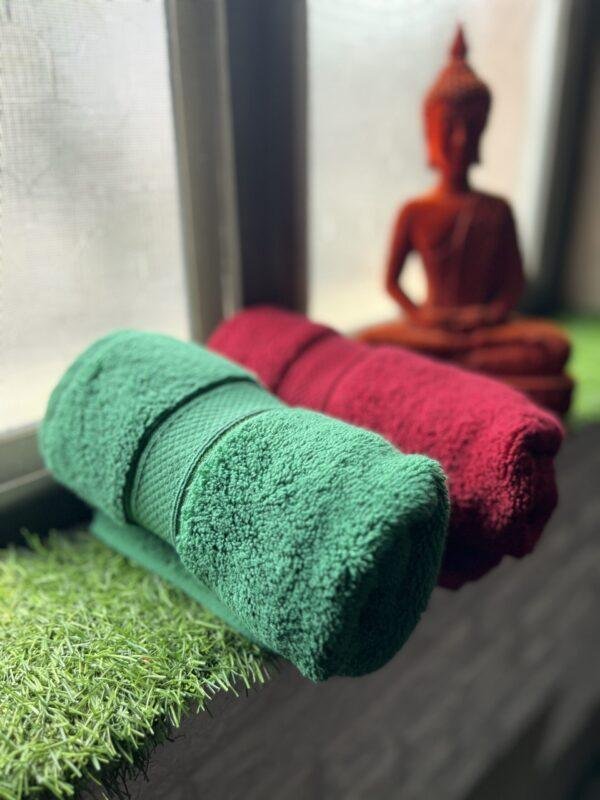 Ultra Premium | Ultra Soft | Egyptian Cotton Hand/Face Towels with zero twist | ”Tequila Berry’s” – Pack of 2
