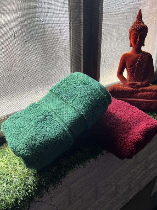 Ultra Premium | Ultra Soft | Egyptian Cotton Hand/Face Towels with zero twist | ”Tequila Berry’s” – Pack of 2