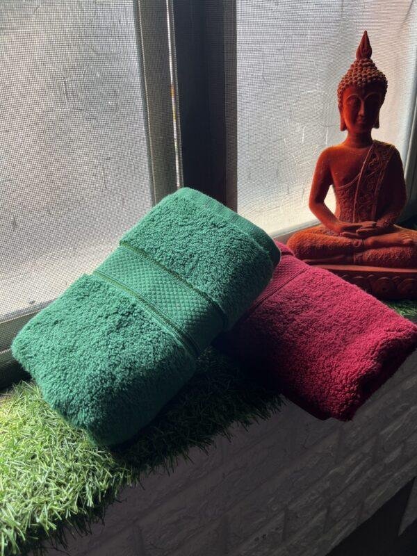 Ultra Premium | Ultra Soft | Egyptian Cotton Hand/Face Towels with zero twist | ”Tequila Berry’s” – Pack of 2
