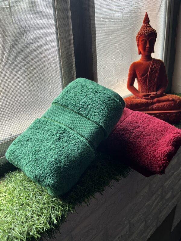 Ultra Premium | Ultra Soft | Egyptian Cotton Hand/Face Towels with zero twist | ”Tequila Berry’s” – Pack of 2