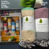 The Greenleaf co. Ultra Premium Bath Towels | with AIRDROP Technology – Pack of 2 Bath Towels – ‘Merlot & Rosé’