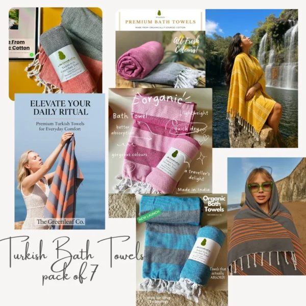 Luxury Rakhi Gift Collection | Pack of 25 Organic Bath Towels with AIRDROP Tech™