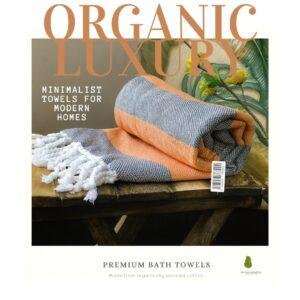 WaterMelon Grey | Premium Organic Towel with AIRDROP Tech™